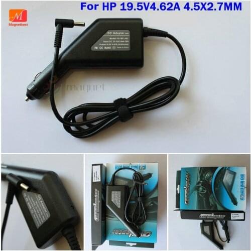 19.5V 4.62A 90W Laptop Car-charger DC Car Adapter For HP Pavilion M4 M4 Q117 Q118 14 15 17 14-E023TX E024TX 4.5 * 3.0mm