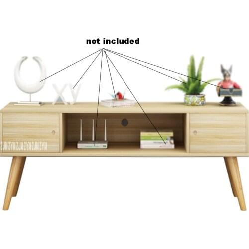 001 Bedroom Low TV Cabinet Simple Modern Style TV Bench Multifunctional TV Stand Floor Cabinet Living Room Coffee Tea Table