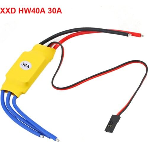 1pcs XXD HW30A 30A Brushless Motor ESC for RC 450 Helicopter FPV Mini Quadcopte Drone Motor Speed Controller