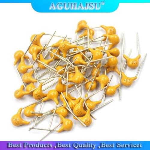 100Pcs 50V monolithic ceramic capacitor 10PF ~ 10UF 22PF 47NF 220NF 1NF 4.7UF 1UF 100NF 330NF 0.1UF 102 104 105 106 103 473 334