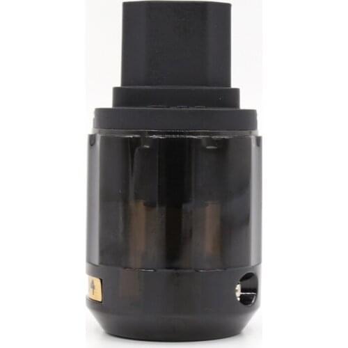 2pcs hi-end C-004 Rhodium palted IEC power plug for DIY audio power wire