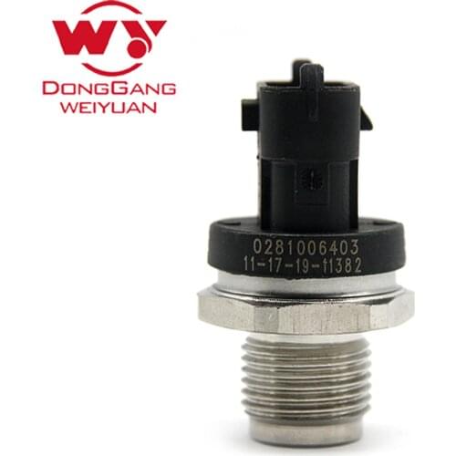 5pcs/lot Common rail fuel valve injector pressure sensor, diesel fuel parts, Oil Pressure sensor 0281006403, with best price