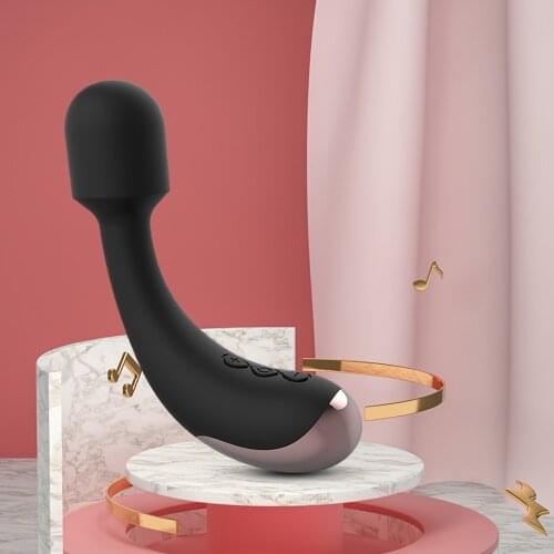 AV Vibration Magic Wand Sex Toys for Woman Soft Dildo Female Masturbation Tool Nipple Massager Clitoral Stimulator Adult Product