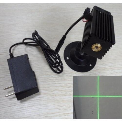 Long bright cross linear green laser marking laser laser head positioner 200MW