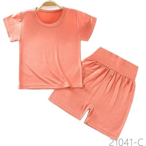 2 Piece Set Baby Girl Clothes Girls Summer Clothes Set Short Sleeved T Shirts Shorts Cute Cotton Tops Kids Tracksuit Soft Outfit