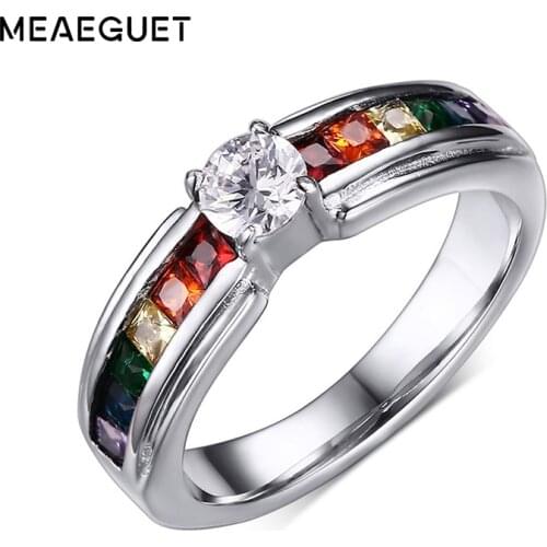 Кольца с кристаллами Meaeguet China At AliExpress