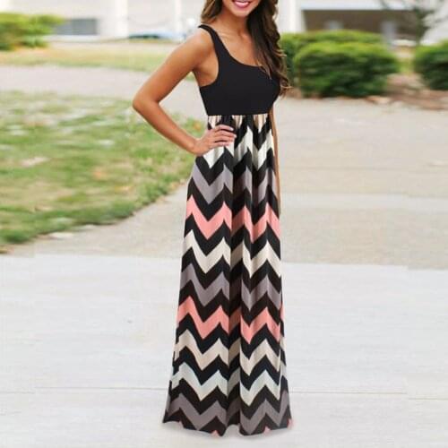MUQGEW Summer Striped Dresses China