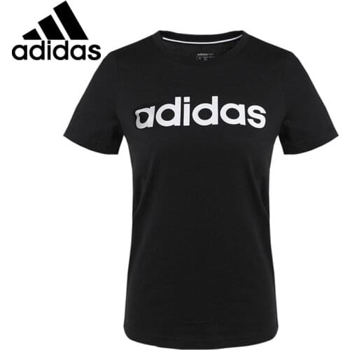 Original New Arrival Adidas W CE LINR TEE 1 Womens T-shirts shirt short sleeve Sportswear