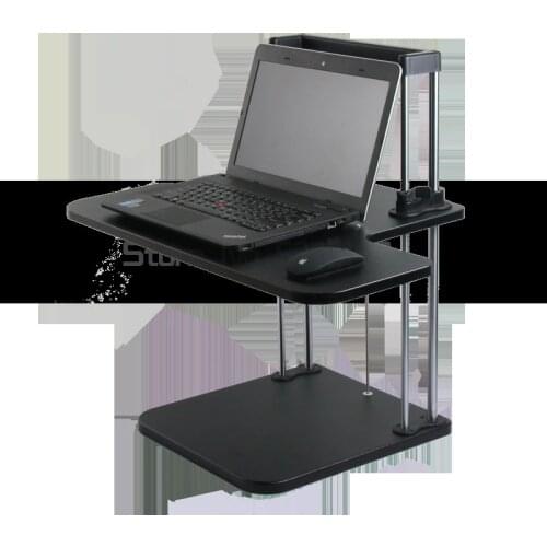 Lifting table standing vertical workbench standing office table lifting computer table lifting computer rack