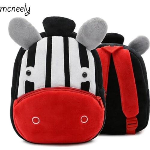 Hot Children Backpacks School Bags Kindergarten Kids School Bags for Boys Knapsack Kid Plush Toy Bag Girls Backpack