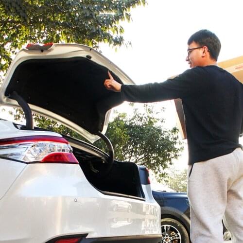 QHCP Auto Electric Tail Gate One Foot Activated Remote Control Lift Tailgate Assist Easy Open Close Trunk For Toyota Camry 2018
