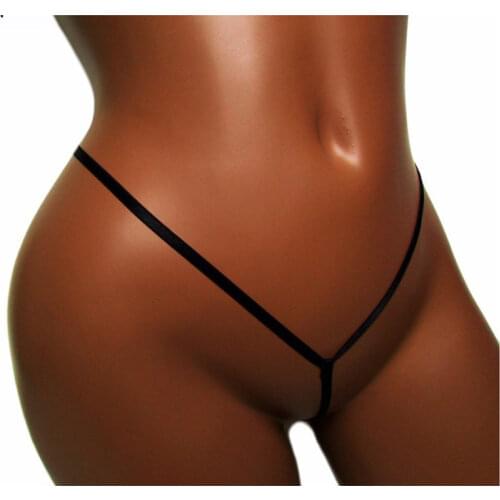 Sexy lingerie femme underwear women panties ropa interior femenina tanga thong Solid color String Single root Crevice No trace