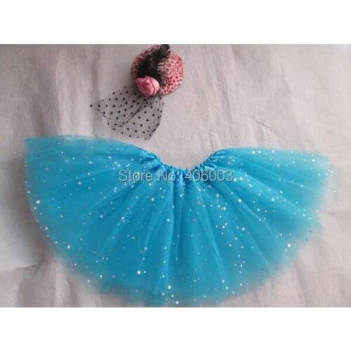 Hot pink baby girls sequin ballet skirt kids pettiskirt baby tutu skirts