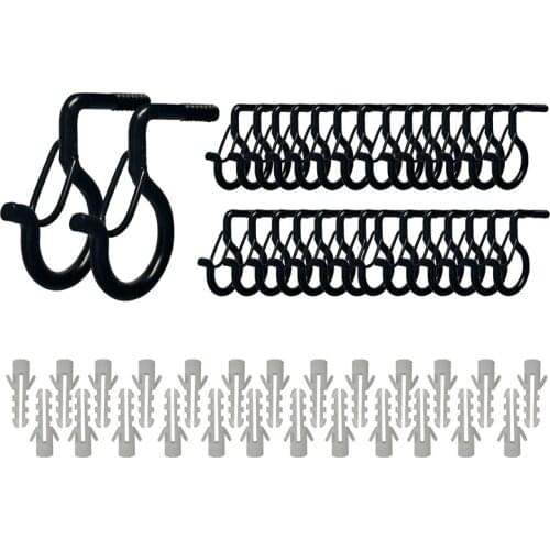 String Light Hook Q Hanger Heavy Duty Ceiling Screw In Hook For Christmas String Lights Plants Party Decoration