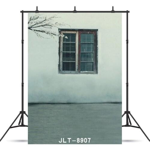 Grunge Window Wall Vinyl Photographic Background Customized For Portrait Baby New Born Children Backdrop Booth Studio Photocall