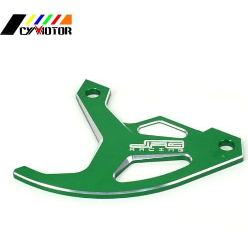 CNC Rear Disc Rotor Brake Guard Cover Protector For KAWASAKI KLX450R KX125 KX250 KX250F KX450F KX 125 250 KXF 450 KLX 450R