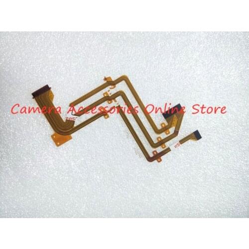 LCD hinge rotate shaft Flex Cable for Sony HDR-PJ5 PJ5 Video Camera