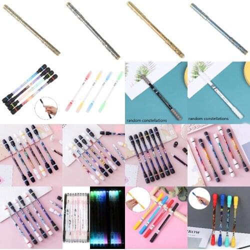 1pc Funny Rotating Pen Spinning Gaming Pen For Kids Students Writing Toy Pens Kawaii Ballpoint Pen Stationery School Supplies