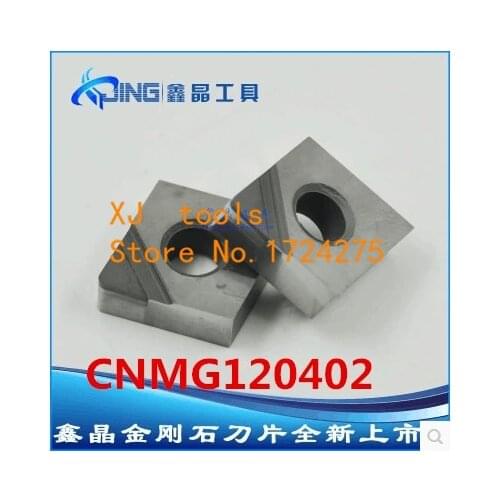 2PCS CNMG120402/CNMG120404/CNMG120408 CBN Inserts,CNC CBN Diamond insert For Lathe Tools Inserts For MCLNR/MCFNR/MCKNR