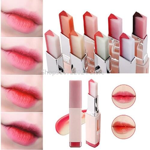 3.8g Korea Fashion Bite Lipstick V Cutting Two Tone Tint Silky Long Lasting Moisturzing Lip Makeup Lipstick Lip Gloss Cosmetic