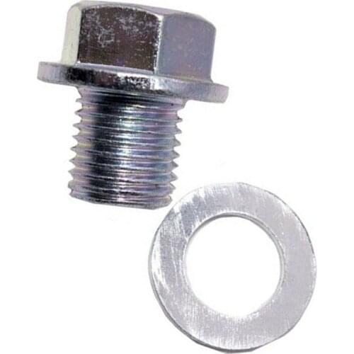 90009-R70-A00 Engine Oil Pan Drain Bolt Plug with Washer for Honda/Acura