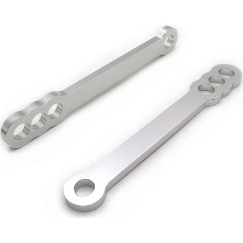 Aftermarket free shipping motorcycle parts Chrome Lowering Links Fit For 1999-2012 Suzuki GSX-R GSXR 1300 Hayabusa GSX1300R