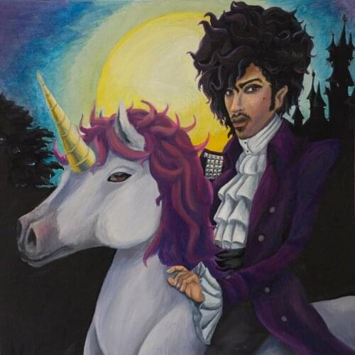 5D diy diamond embroidery cross full square&round drill 5D unicorn Prince purple 5d diamond painting mosaic home decoration