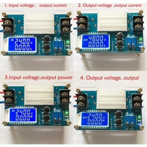 DC DC 9-45V 5A Boost Converter CC CV Power Module Adjustable Regulated power supply