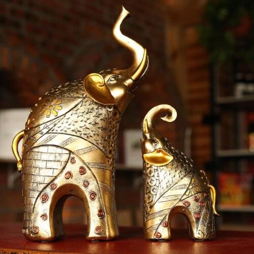 European elephant statue, Animal ornaments, Home decor, lucky, living room, cabinets, decoration, wedding gifts