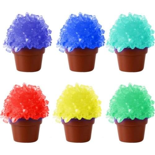 Faux Crystal Toy Early Educational Interactive DIY Kids Planting Experiment Delicate Craft Children Toys Child Entertainment