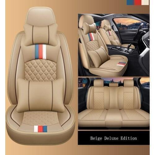 WLMWL Leather Car Seat Cover for Citroen all models C4-Aircross C4-PICASSO C6 C5 C4 C2 C-Elysee C-Triomphe car accessories