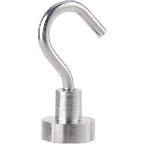 Multi Purpose Strong Magnetic Hooks Heavy Duty Wall Hooks Hanger Key Coat Cup Hanging Hanger for Home Kitchen Storage W3JE