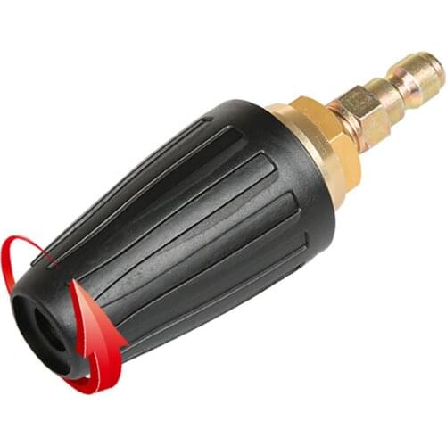 High Pressure Washer 3600PSI Turbo Spray Nozzle and 5 Tips 1/4 inch Fitting