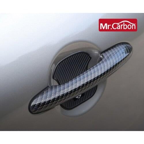 Car Exterior door handle protective cover decorative sticker For BMW MINI ONE COOPER S F54 F55 F56 F57 F60 Car Accessories