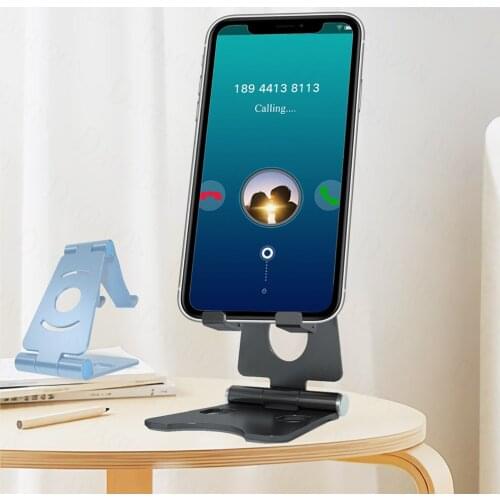 Table Phone Holder Stand Moblie Phone Support For iPhone Xiaomi Samsung Huawei Tablet Holder Desk Stand Foldable Adjustable