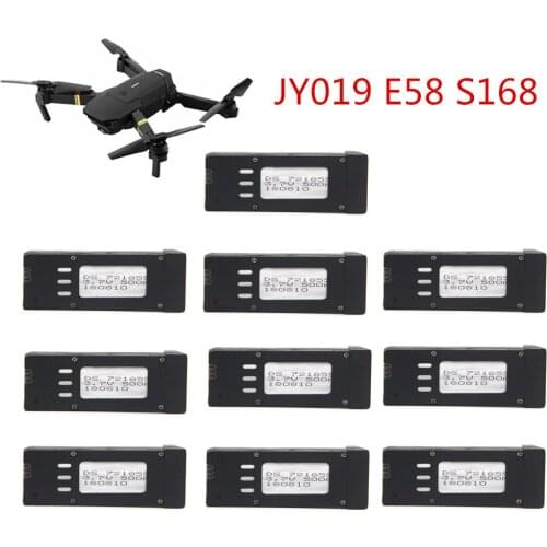 Rechargeable Battery 3.7v 500mAh lipo Battery For Eachine E58 S168 JY019 RC Drone Quadcopter Spare Parts 5721855 For RC Drone
