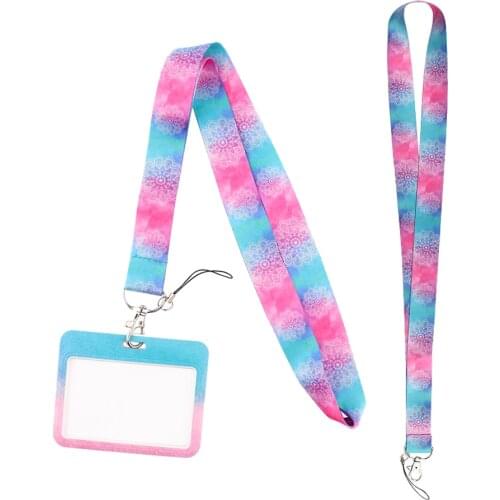 ER775 Creative Yoga Neck Strap Lanyard For Keys ID Card Gym Mobile Phone Straps USB Badge Holder DIY Hang Rope Lariat Lanyard