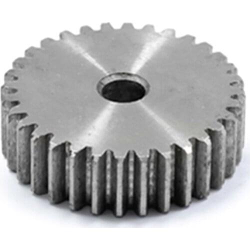 1 Mold gears is 45 # steel pinion and rack straight gear is gear 10 mm thickness gear wheel 75 tooth hole process