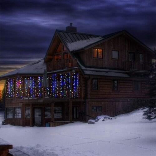 LED christmas decoration lights fairy tale garland curtain lights remote control USB string lights led strip lights window light