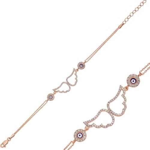 Tevuli 925 Sterling Silver Angel Wing Bracelet