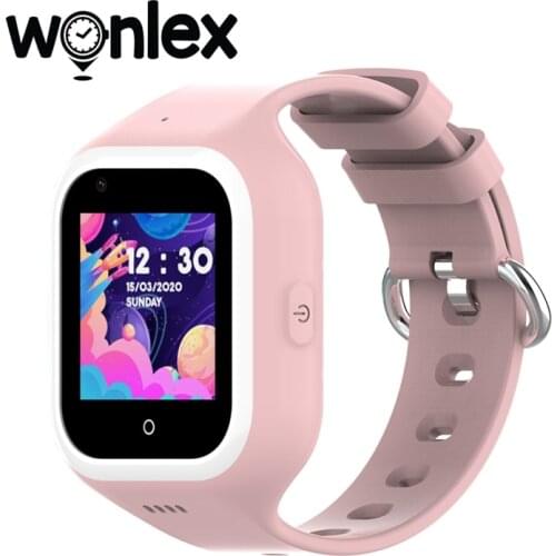 Wonlex KT21 Smart-Watches Anti-lost GPS-Tracker SOS-Monitor 4G Kids IP67 Waterproof Telephone Baby Video Call Watch Camera Clock