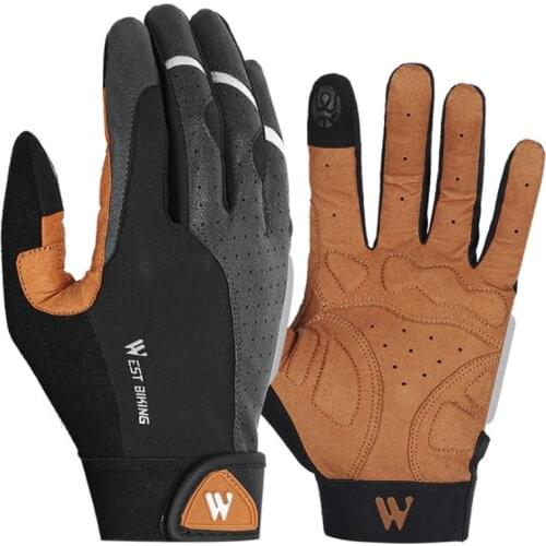 Cycling Anti-slip Thermal Gloves Sports Full Finger Touchscreen Hiking Motorcycle Gloves Winter Bike Bicycle Gloves Dropshipping