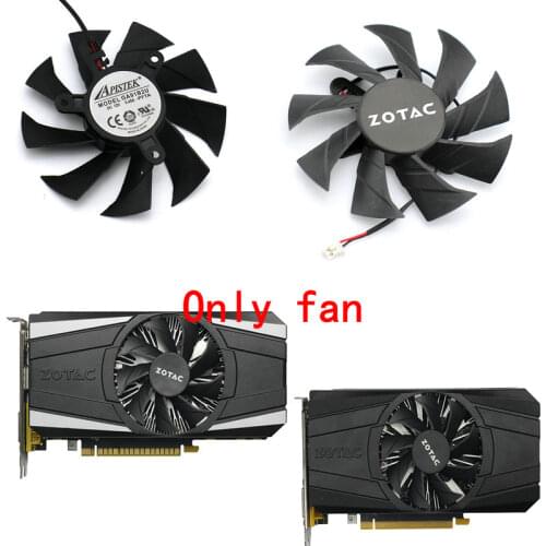 Original for ZOTAC GeForce GTX 1050 Graphics Video Card cooling fan GA91B2U DC12V 0.40A