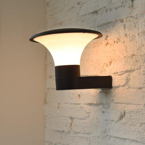 Waterproof Courtyard Wall Lamp,lampara led pared sconce Outdoor Garden Villa landscape led lights residential fence exterior bra