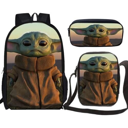 Youda baby 3pcs/set Children School Bags For Boy Girls Stars Wars School Backpacks Kids Schoolbag Kids Mochila Infantil