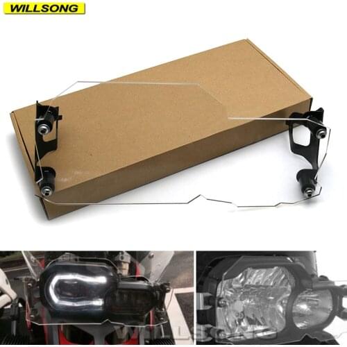 Headlight Protector Guard Clear Lens Cover Protection For BMW F650GS F700GS F800GS F800R 2008-2016 Motorcycle Accessories