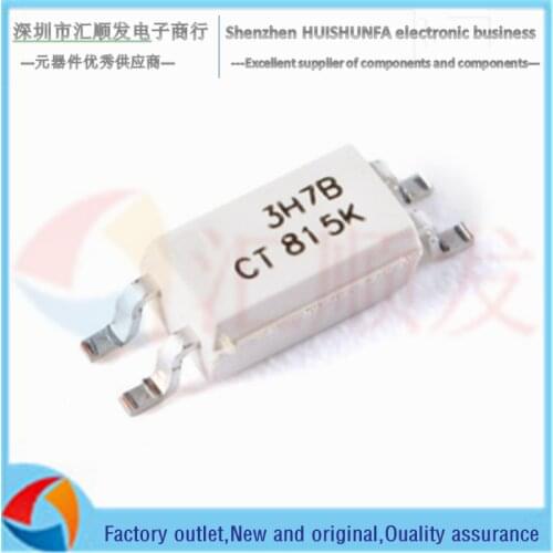 10PCS!!! Original CT3H7B(T1) SOP-4 compatible EL3H7 phototransistor output photocoupler chip