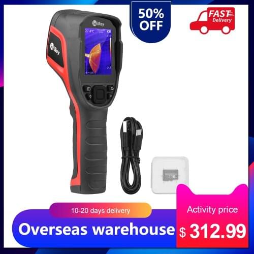 2.8-inch LCD Digital Infrared Thermal Imager Handheld IR Thermal Imaging Camera IR -20~550℃ Resolution with 16G Storage Card