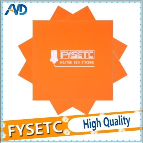 4pcs New 220x220mm Frosted Heated Bed For Wanhao i3 Anet A8 A6 Ender 5 3D Printer Sticker Build Sheet Build Plate Tape with 3M