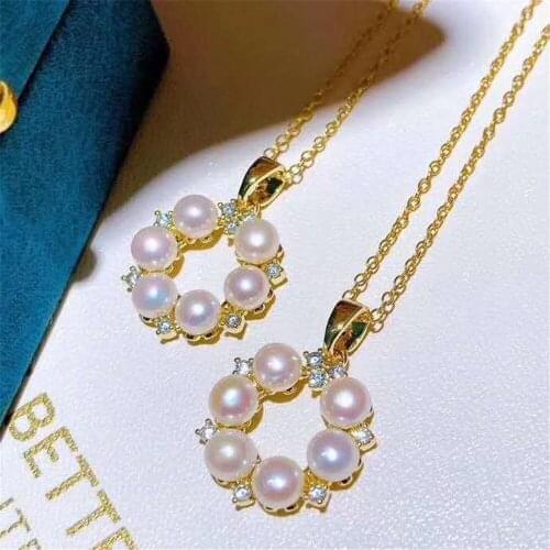 925 Silver Half Hole Eye Pins Beads End Caps Top Drilled Pendant Bails Connector For DIY Jewelry Accessories No Pearl No Chain